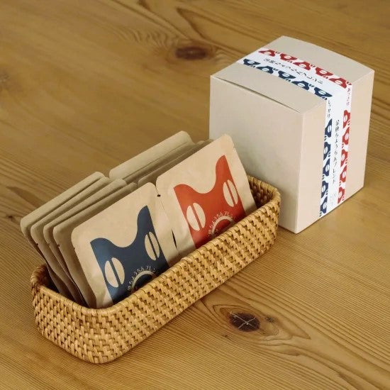 Gold Fish Coffee Drip Bag (Blue & Red Pack)