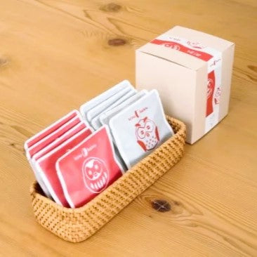 Kouhaku Coffee Drip Bag (Daruma & Owl Pack)