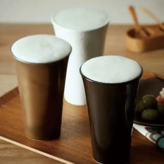 Kagayaki Frothing Beer Cup Comparison Set